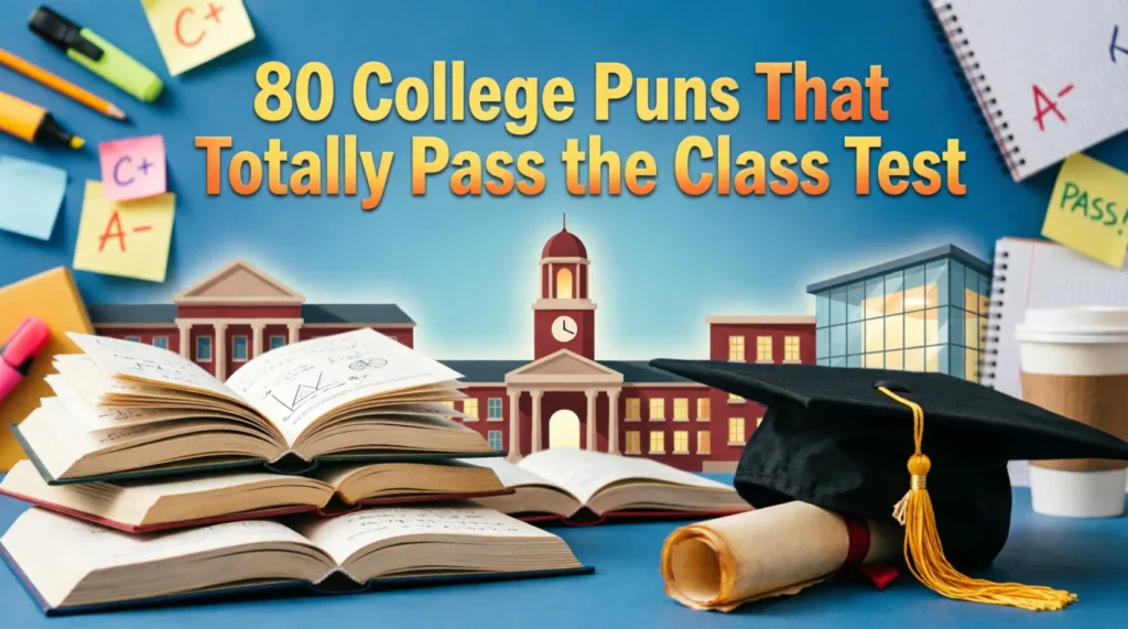 college puns and jokes