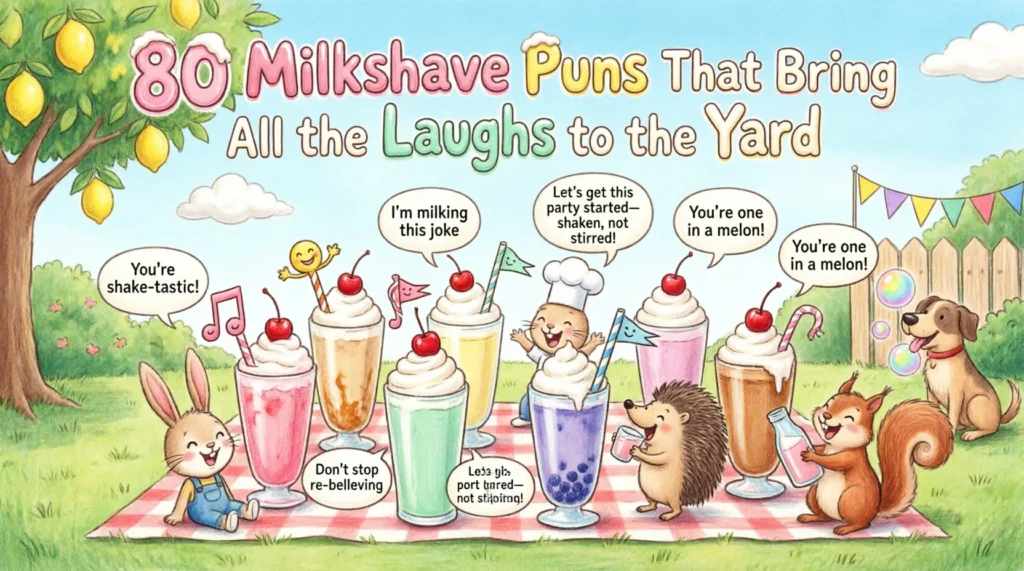 milkshake puns and jokes
