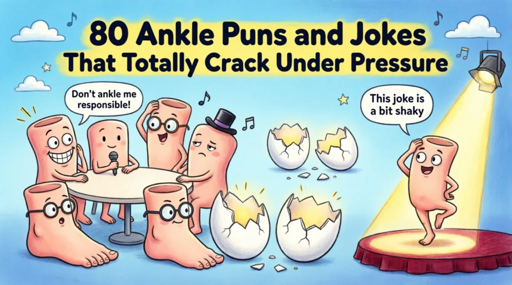 ankle puns and jokes