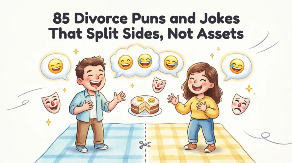 divorce puns and jokes