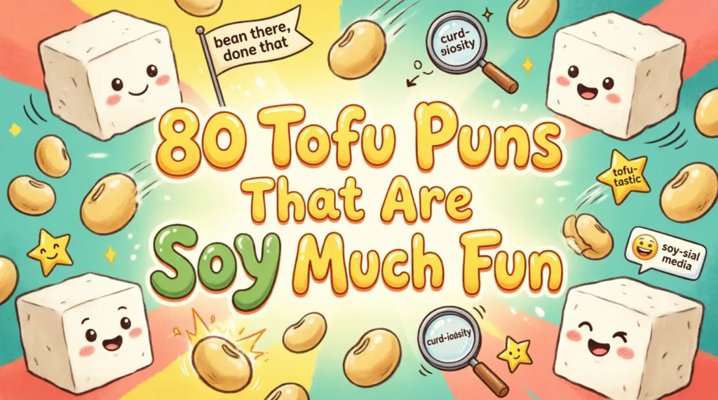 tofu puns and jokes