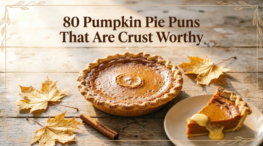 pumpkin pie puns and jokes
