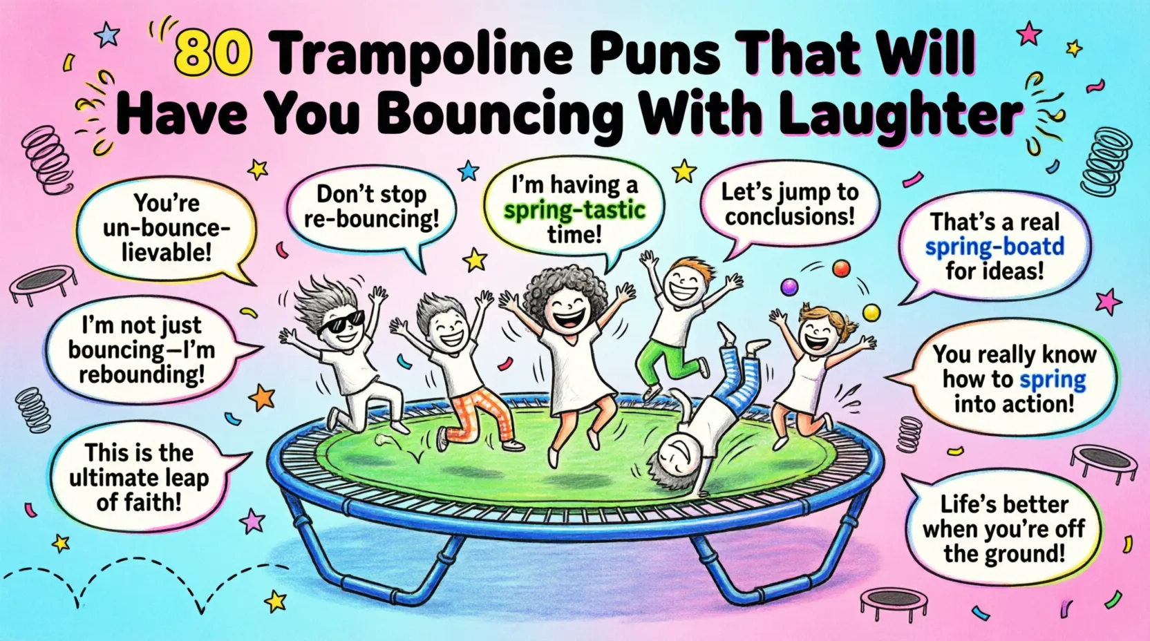 trampoline puns and jokes