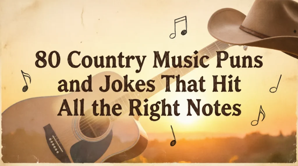 country music puns and jokes