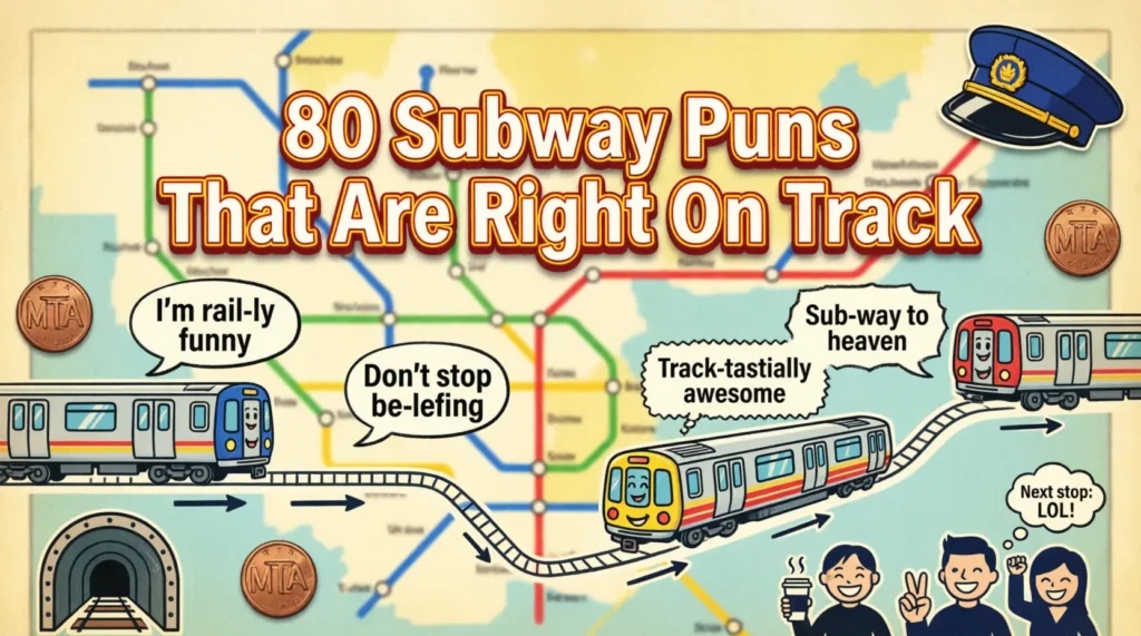 subway puns jokes