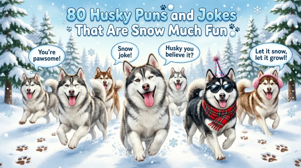 husky puns and jokes