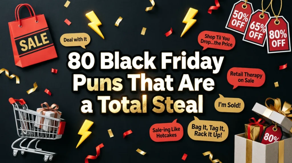 black friday puns and jokes