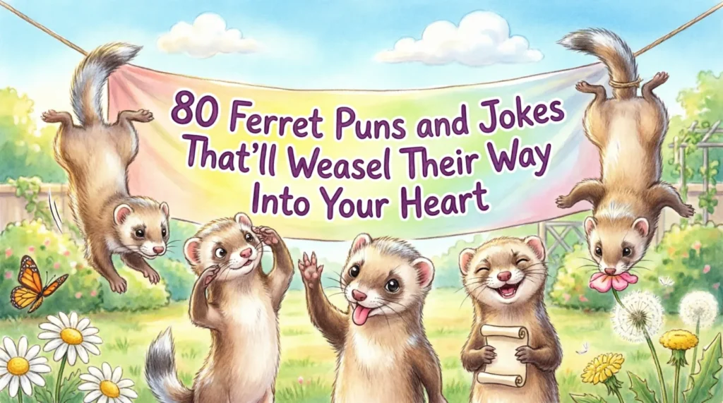 ferret puns and jokes