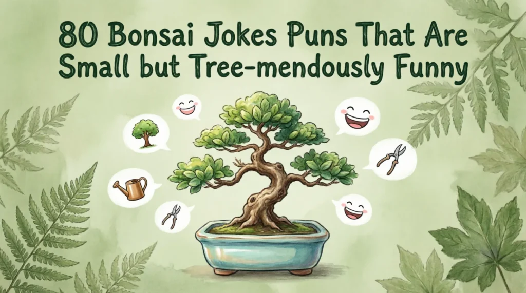 bonsai jokes puns