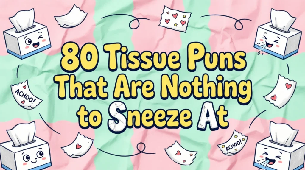 tissue puns jokes