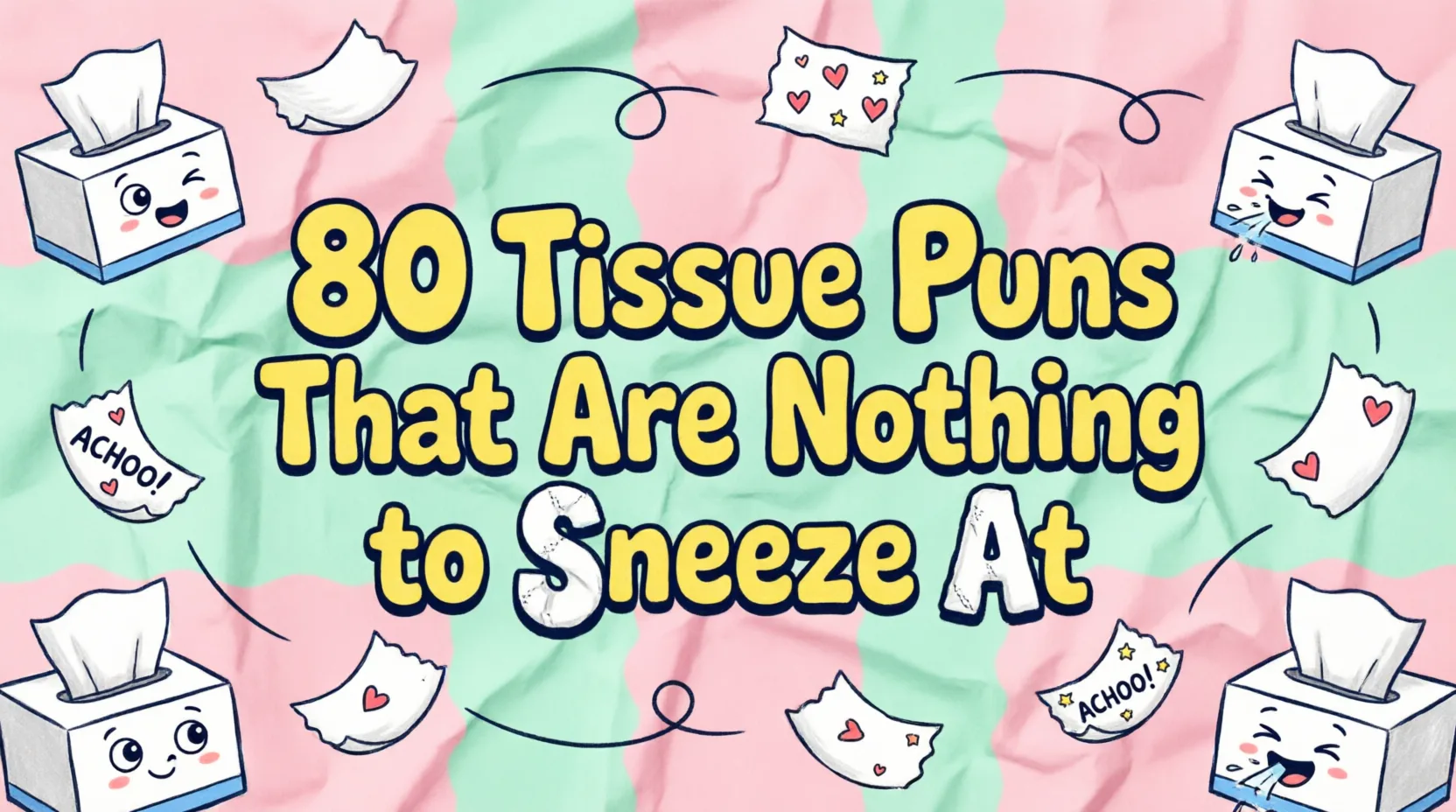 80 Tissue Puns That Are Nothing to Sneeze At tissue puns jokes