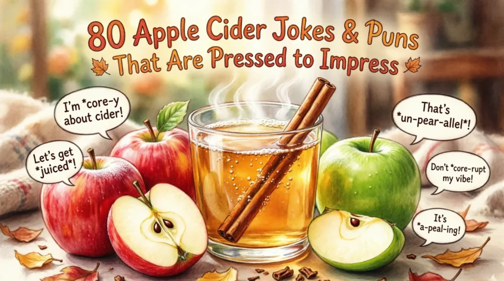 apple cider jokes puns