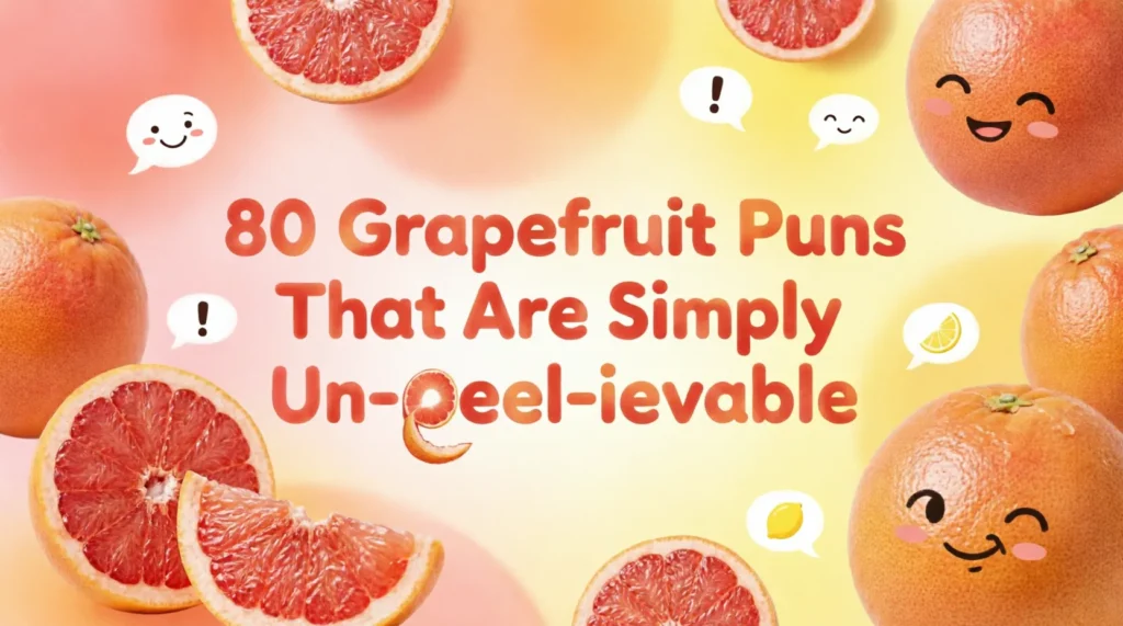 grapefruit puns and jokes