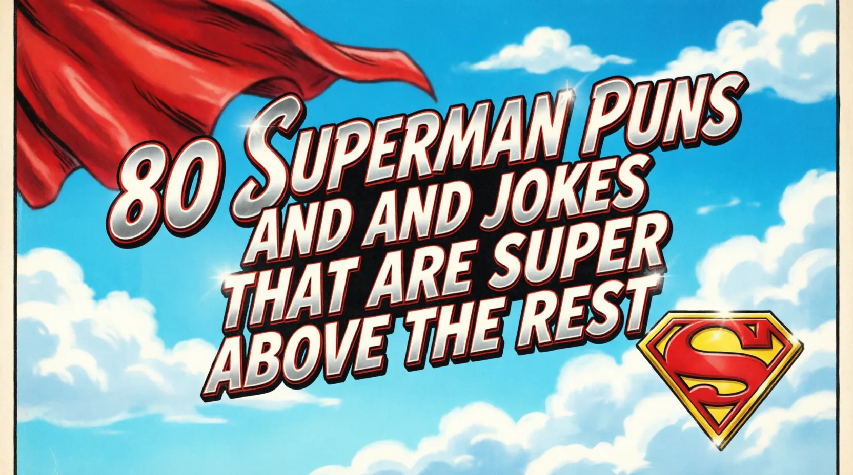 80 Superman Puns and Jokes That Are Super Above the Rest superman puns and jokes