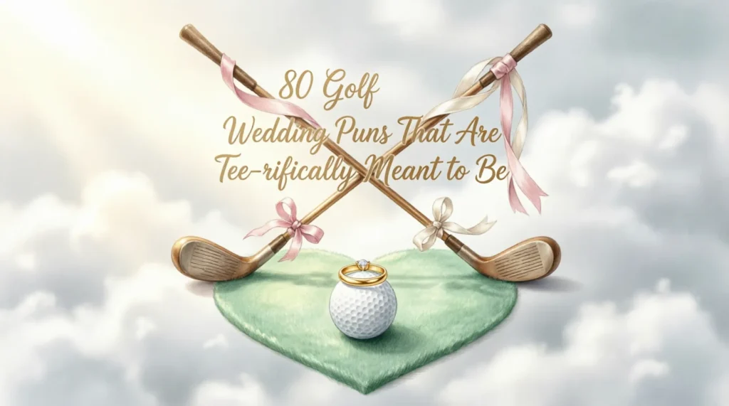 golf wedding puns and jokes