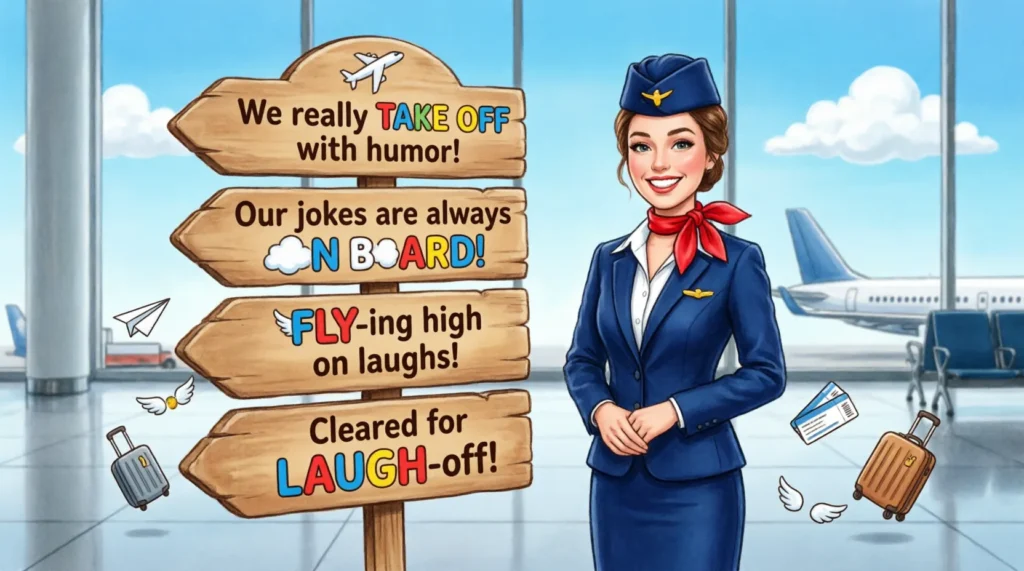 80 Flight Attendant Puns and Jokes That Will Really Take Off