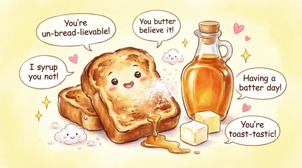 french toast puns and jokes