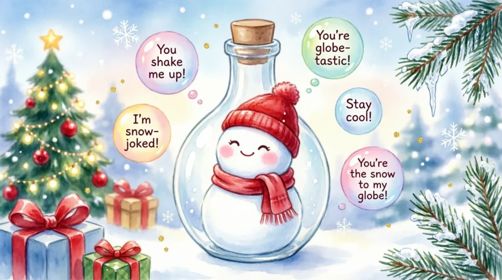 snow globe puns and jokes