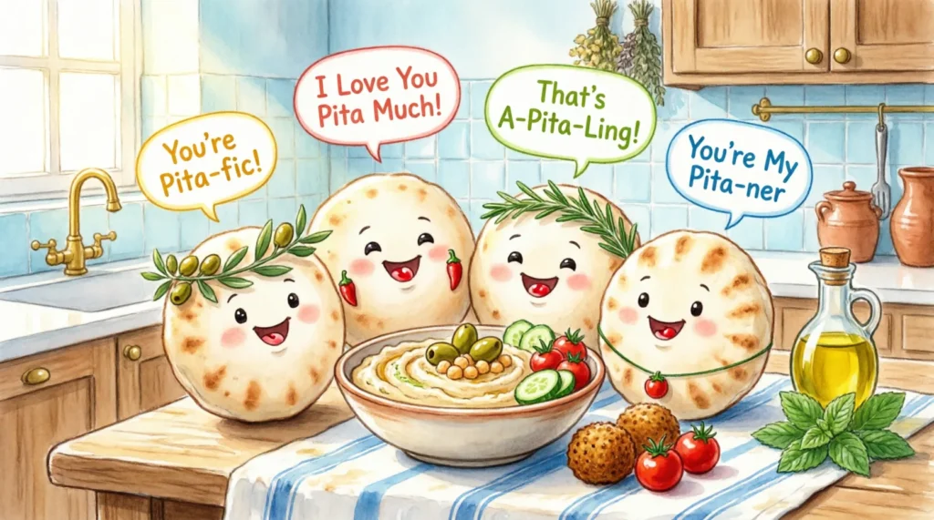 pita puns and jokes