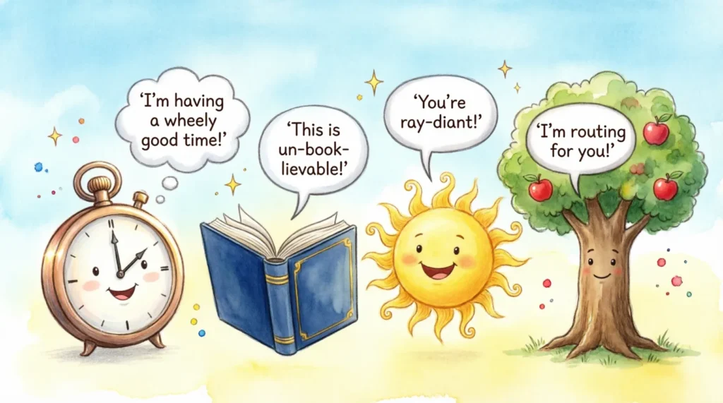 four puns and jokes