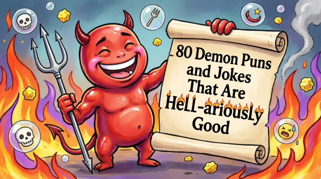 demon puns and jokes