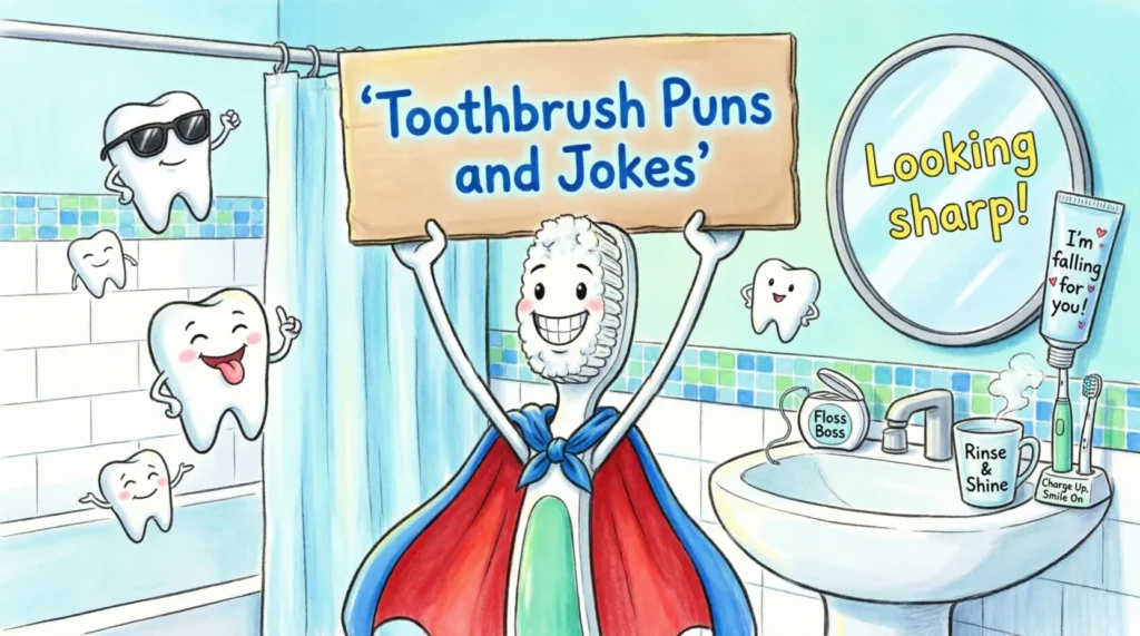 toothbrush puns and jokes