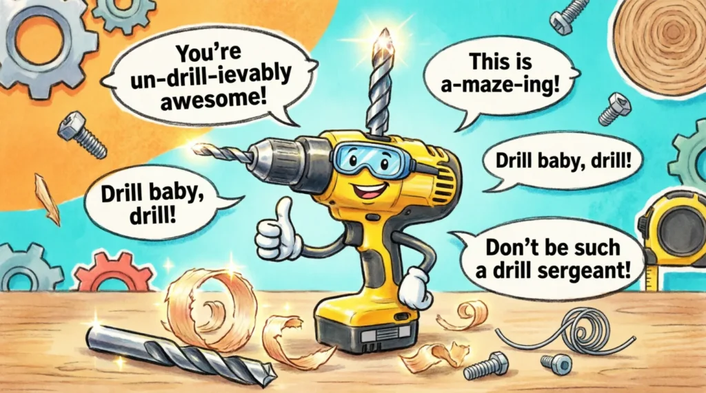 drill puns and jokes