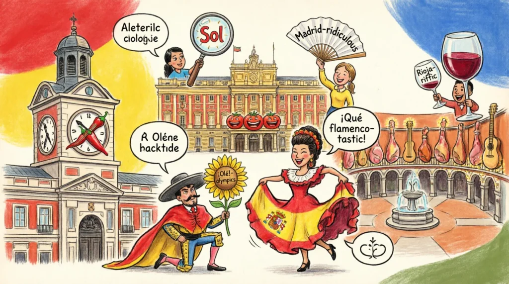 madrid puns and jokes