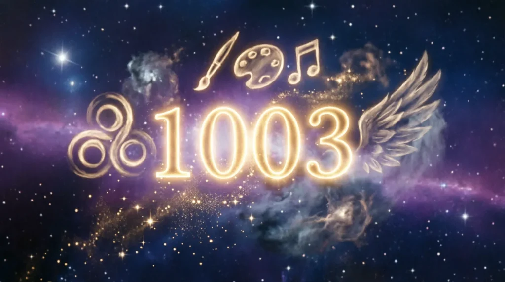 1003 angle number meaning