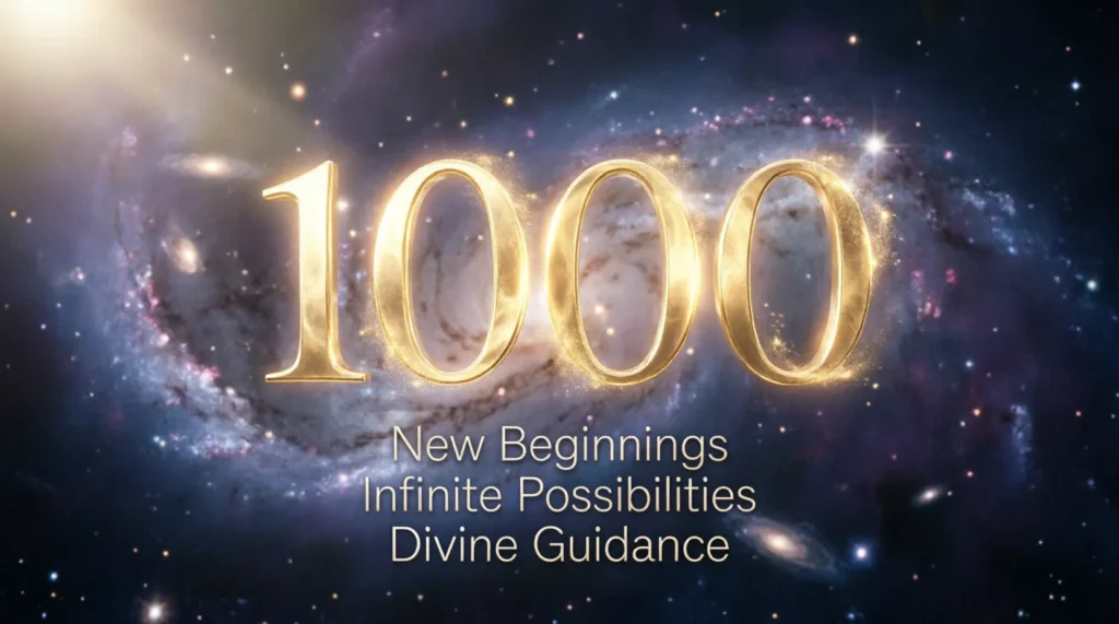1000 angle number meaning