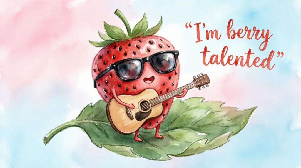 straw berry puns